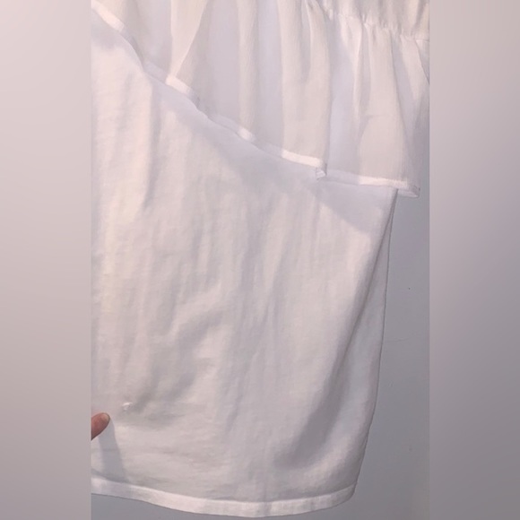 #20 DAWN•Motherhood Maternity White Blouse - Picture 5 of 5